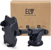 ELV Car Mobile Holder for Dashboard  (Black)
