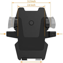 ELV Car Mobile Holder for Dashboard  (Black)