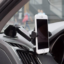 ELV Car Mobile Holder for Dashboard  (Black)
