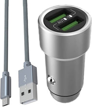 Your Deal 3.6 Amp Turbo Car Charger  (Grey)